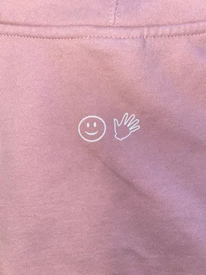 Glossier Pink Hoodie thumbnail 4