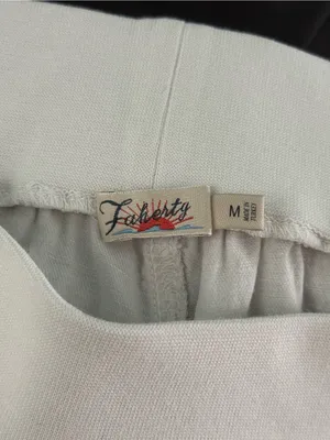 Faherty Arlie Day Joggers in White thumbnail 4