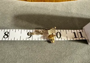 Vintage Avon Cuckoo Clock Pin Gold thumbnail 5