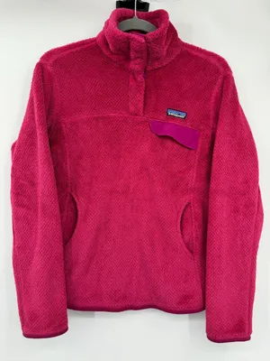 Patagonia Re-Tool Snap-T Fleece Rubellite Pink Women’s M thumbnail 2