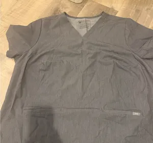 Figs Charcoal‎ Short Sleeve scrub top Tee thumbnail 1