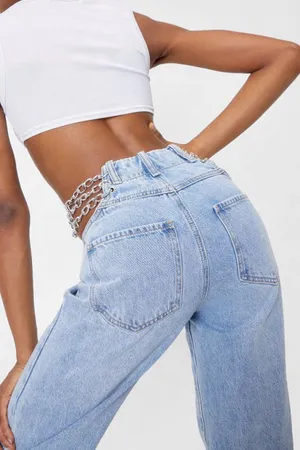 Chain Detail Jeans thumbnail 3