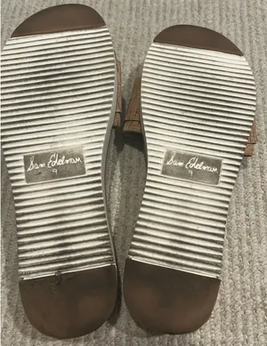Sam Edelman Slides Cork with Tortoise Shell Buckle 9.  thumbnail 5