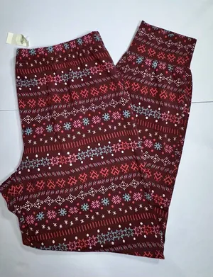 NWT AERIE geometric shapes leggings with‎ cuffed hems - medium thumbnail 1