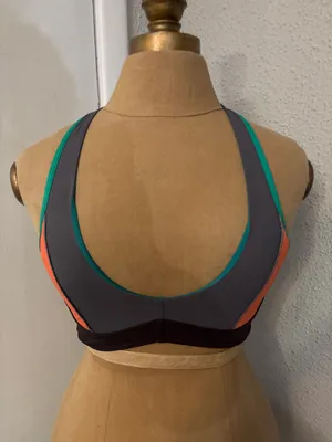 Without Walls Sports Color Block Exercise Bra XS Activewear Athleisure Casual thumbnail 2