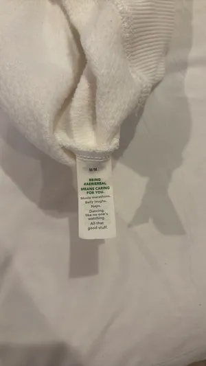 Aerie Lace Trim Crew Neck thumbnail 4