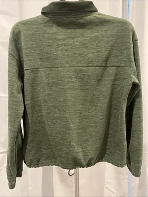 Avalanche Olive Green Half-Zip Pullover Sweatshirt thumbnail 11