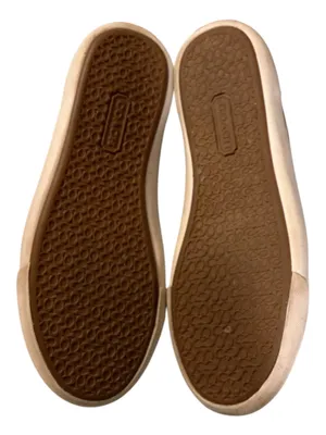 Coach Barrett Signature Canvas Low Top Sneakers Brown / Tan Size 7B thumbnail 6