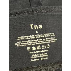 Aritzia TNA Black Stretch Yoga Workout Running Athletic Leggings Pants Size S thumbnail 4
