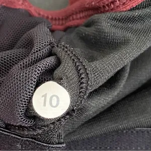LULULEMON Power Y Tank Luon Bordeaux Drama Maroon Tank Size 10 thumbnail 8