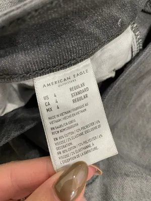 American Eagle Outfitters Dark Gray Jeans thumbnail 3