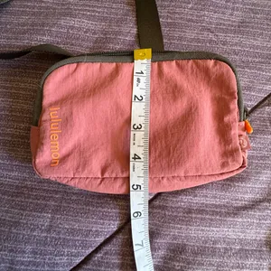 lululemon athletica Pink Kids Belt Bag with Olive Strap thumbnail 8