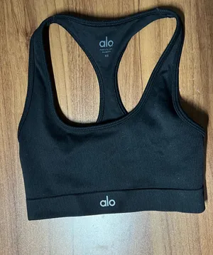 Alo Yoga Bra Seamless Ribbed XS thumbnail 3