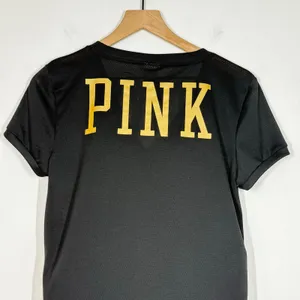 Victoria's Secret New Orleans Saints T-Shirt Sz Medium Black Sequin Football NFL thumbnail 6
