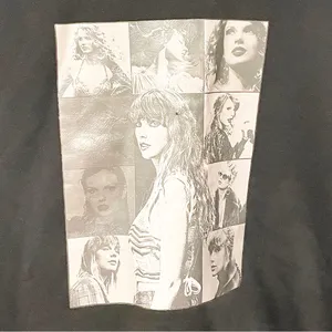 Taylor Swift Size Medium 2023 Eras Tour Black Hoodie Rare Merch thumbnail 2
