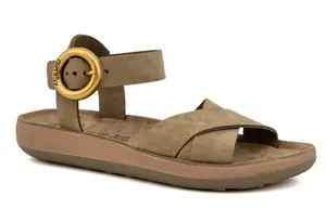 NWOT Fantasy Sandals 100% Leather Made in Greece Tan Size EU41/US 11 thumbnail 1