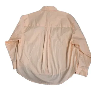Pistola Womens Sloane Oversized Button Down Hi-Low Long Sleeve Top Orange Sz S thumbnail 5