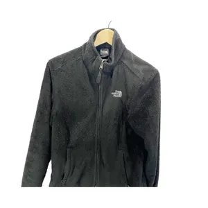 The North Face Womens Fleece Jacket Black Full Zip Pockets Mock Neck‎ M thumbnail 3