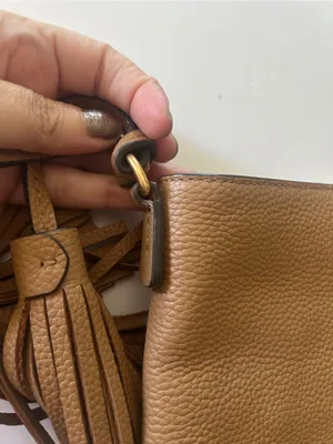 Tory Burch pebbled leather McGraw swingpack crossbody bag thumbnail 10