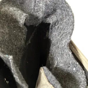 Clarks‎ Muckers Squall Boots Sz 10M Gray Yellow Leather Canvas Winter Waterproof thumbnail 7