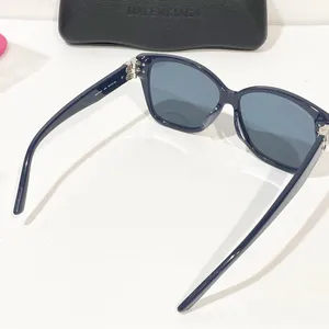 Balenciaga BB0135SA 004 WOMEN SUNGLASSES‎ BLUE Silver thumbnail 4