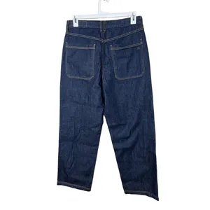 American Rag Rag Bone Dark Wash Wide Leg Baggy Fit Front Patch‎ Pockets Jeans Size 30 thumbnail 5