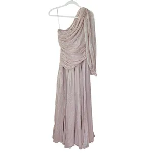 Anthropologie BHLDN One-Shoulder Drop Waist dress thumbnail 6