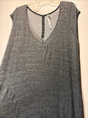 Intimately Free People One Piece Romper Slouchy Loungewear Heathered Grey Size M thumbnail 5