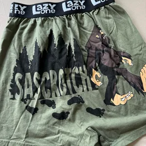Lazy One Sascrotch Funny Bigfoot Boxers thumbnail 6