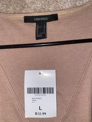 Forever 21 V-Neck Crop Top thumbnail 2