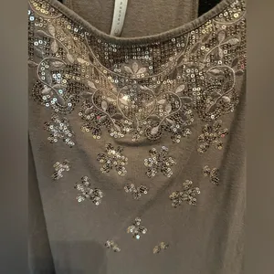 Lauren Conrad sequin tank, size XL thumbnail 2