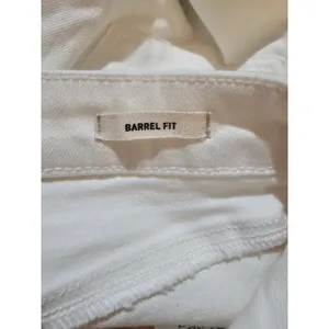Judy‎ Blue Womens White Barrel Fit Jeans 3/26 3 26 thumbnail 5
