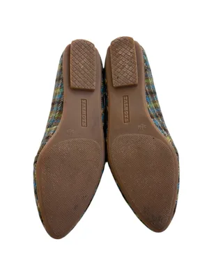 EUC Talbots Plaid Loafers Size 5.5 thumbnail 7