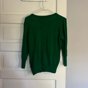 Ye Mak Sweater — Kelly Vibrant Green Cardigan thumbnail 5