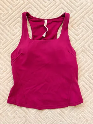 Lululemon InStill Tank Top Magenta Purple thumbnail 4