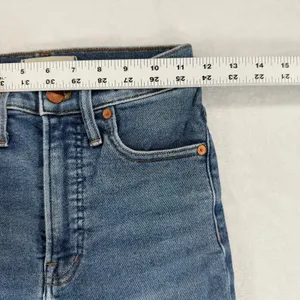 Madewell The Perfect Vintage Jean Mid Rise Blue Wash Denim Women's‎ Size 25 thumbnail 4