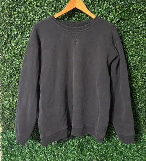 Lululemon Black Oversized Crewneck Sz Large thumbnail 1