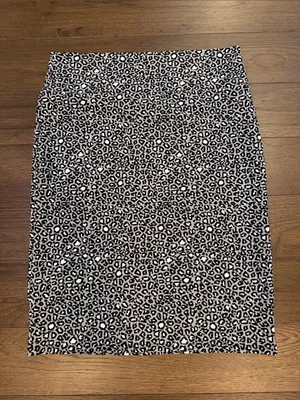 LuLaRoe Cassie Pencil Skirt in Leopard Print Size XL - C15-024 thumbnail 6