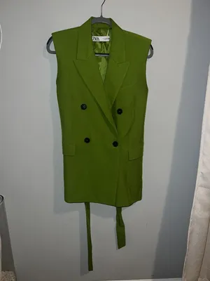 ZARA Belted Vest thumbnail 3