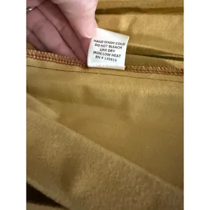 Vestique Camel Brown Vegan Faux Leather Belted Tiered Short Mini Skirt Small NWT thumbnail 9
