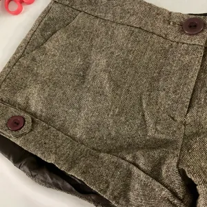 Vintage Women’s Brown Tweed Lined Shorts Spring No Size/Care Tag thumbnail 6