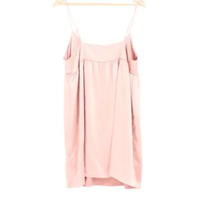 Things Between Mauve Pink Silky Slip Dress Empire Waist Mini L thumbnail 6