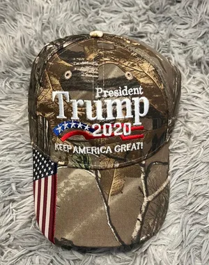 Trump 2020 Hat Brown thumbnail 1