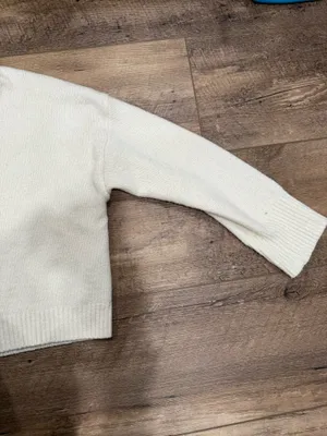 Abercrombie Sweater Women’s V-Neck white thumbnail 4