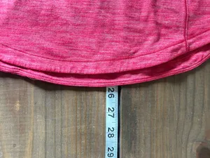 Lululemon 5 Mile Long Sleeve shirt Heathered Boom Juice Pink 4 top thumbnail 6
