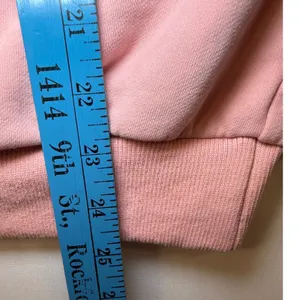 Kina & Tam Pink Embroidered Scooter Girl Organic Cotton Sweatshirt‎ Small thumbnail 5