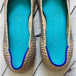 Rothy’s The Point Multi Metallic Flats thumbnail 13