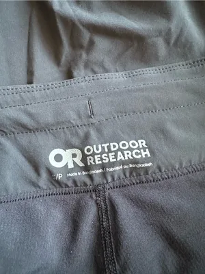 Outdoor research Astro skirt black size small hiking activewear athleisure thumbnail 4