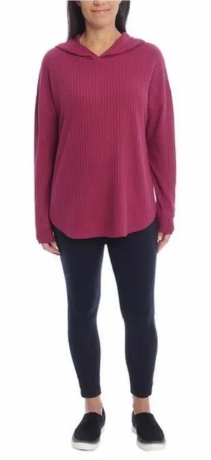 CHASER‎ Waffle Knit Thermal Hoodie Size Medium thumbnail 1