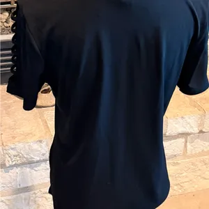 Michael Kors Classic Black Blouse thumbnail 4